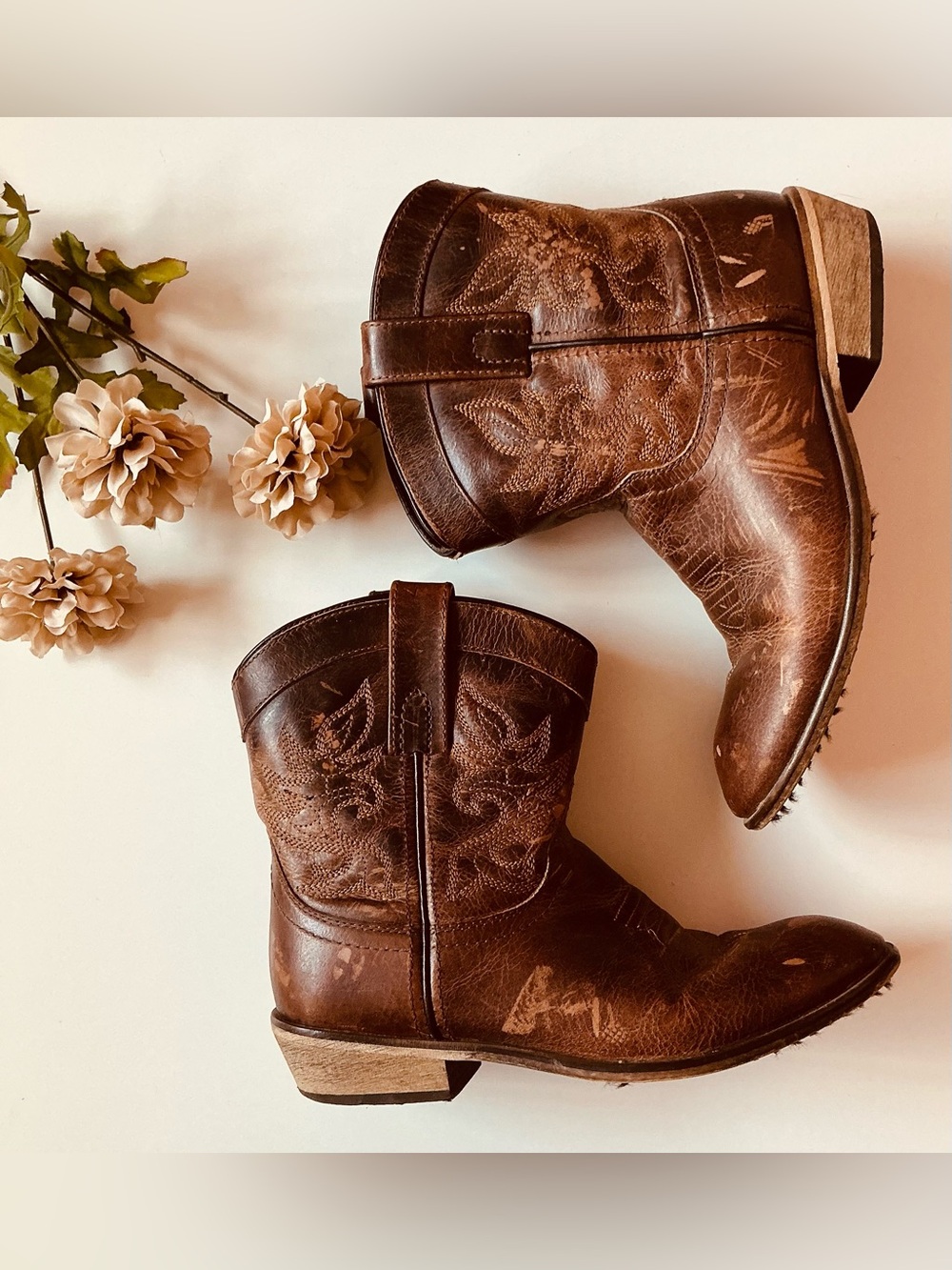 Dingo Willie Western Boots Sz 7